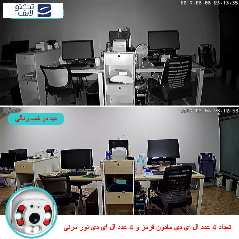 دوربین مداربسته هوشمند تحت شبکه مدل V380-Y08-2MP دوربین مداربسته هوشمند تحت شبکه مدل V380-Y08-2MP