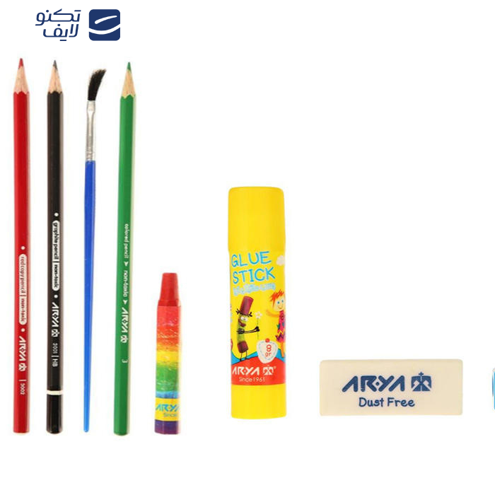 بسته رنگ آمیزی آریا مدل M3060 بسته ۴۸ عددی