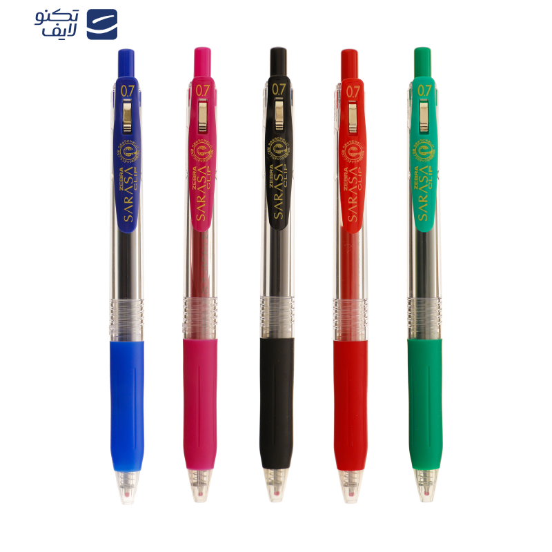 روان نویس زبرا مدل ساراسا کلیپ بسته 5 عددی روان نویس زبرا مدل ساراسا کلیپ بسته 5 عددی