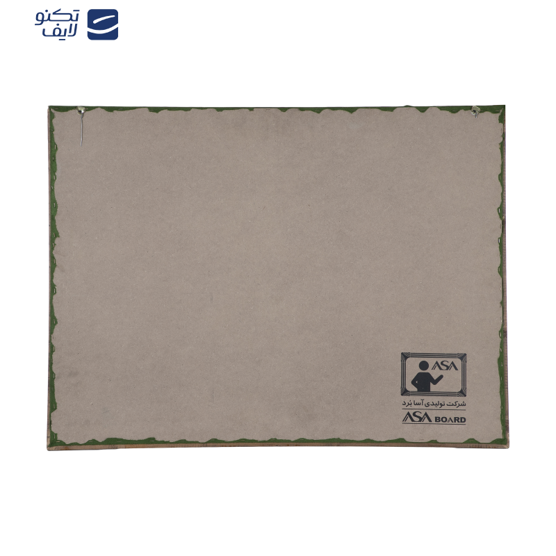 تابلو اعلانات آسا بُرد مدل راش سایز 60x90سانتی متر تابلو اعلانات آسا بُرد مدل راش سایز 60x90سانتی متر