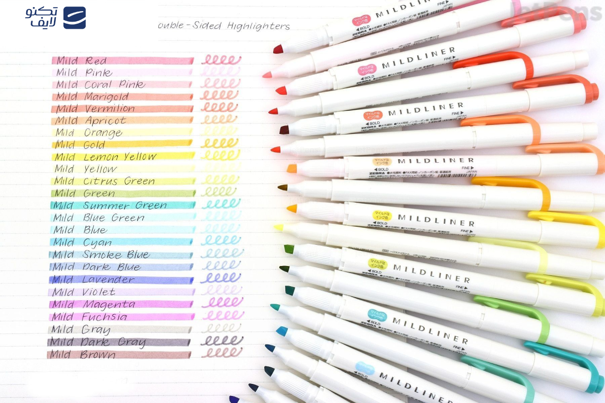 ماژیک دو سر علامت گذار زبرا مدل MILDLINER بسته 20 عددی ماژیک دو سر علامت گذار زبرا مدل MILDLINER بسته 20 عددی