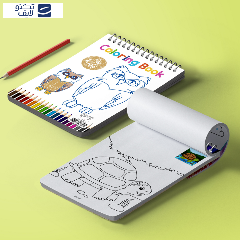 دفتر رنگ آمیزی مستر راد طرح رنگی کد 1669 دفتر رنگ آمیزی مستر راد طرح رنگی کد 1669