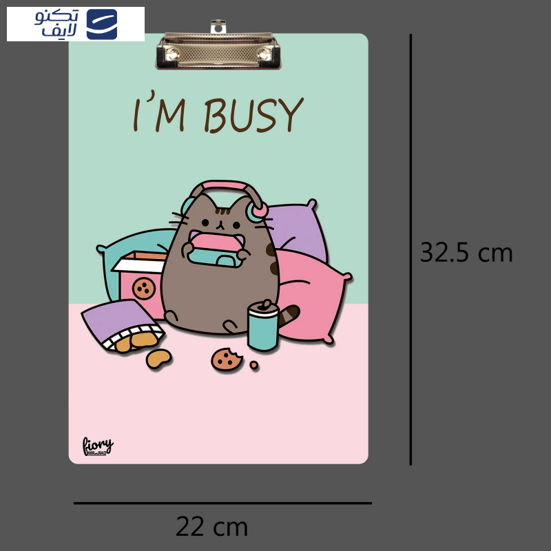 تخته شاسی مستر راد مدل گربه فانتزی طرح کیوت کد fiory 2386 سایز A4  تخته شاسی مستر راد مدل گربه فانتزی طرح کیوت کد fiory 2386 سایز A4