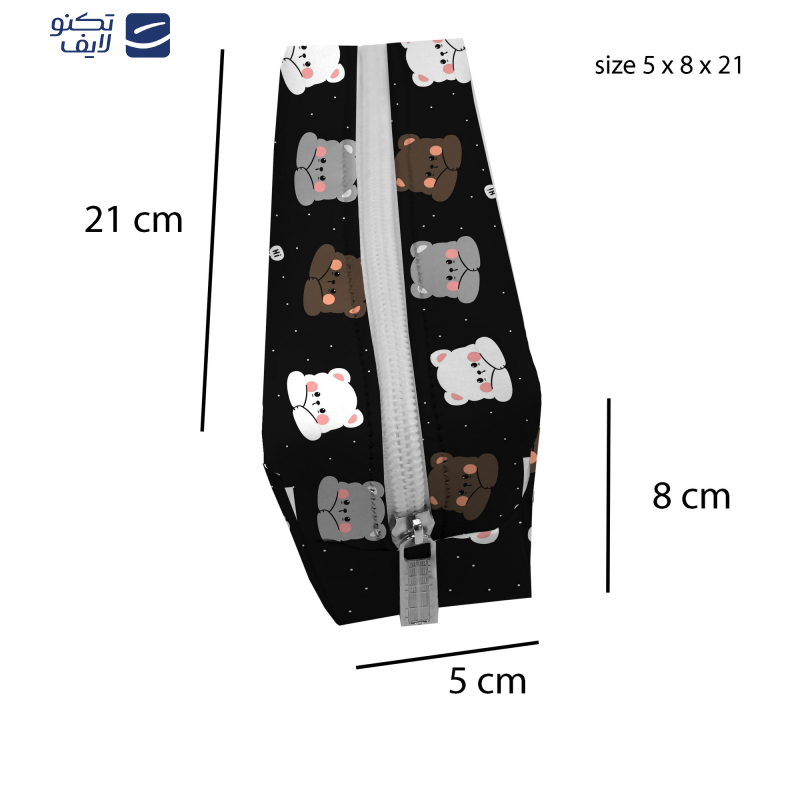 جامدادی مستر راد طرح خرس تدی کد fiory 2561 جامدادی مستر راد طرح خرس تدی کد fiory 2561