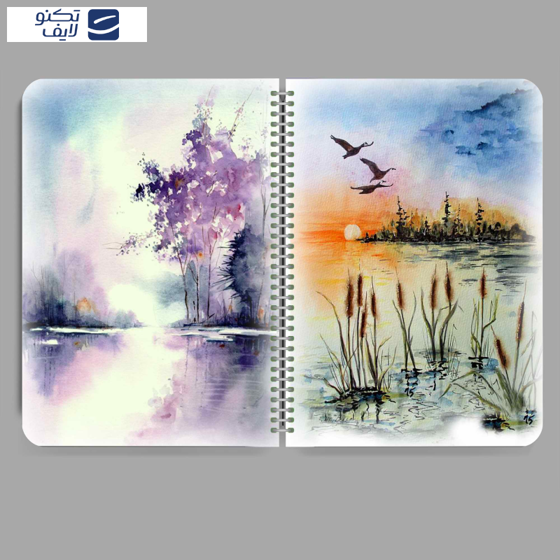 دفتر نقاشی مستر راد مدل باب اسفنجی طرح فانتزی کد fiory 1837