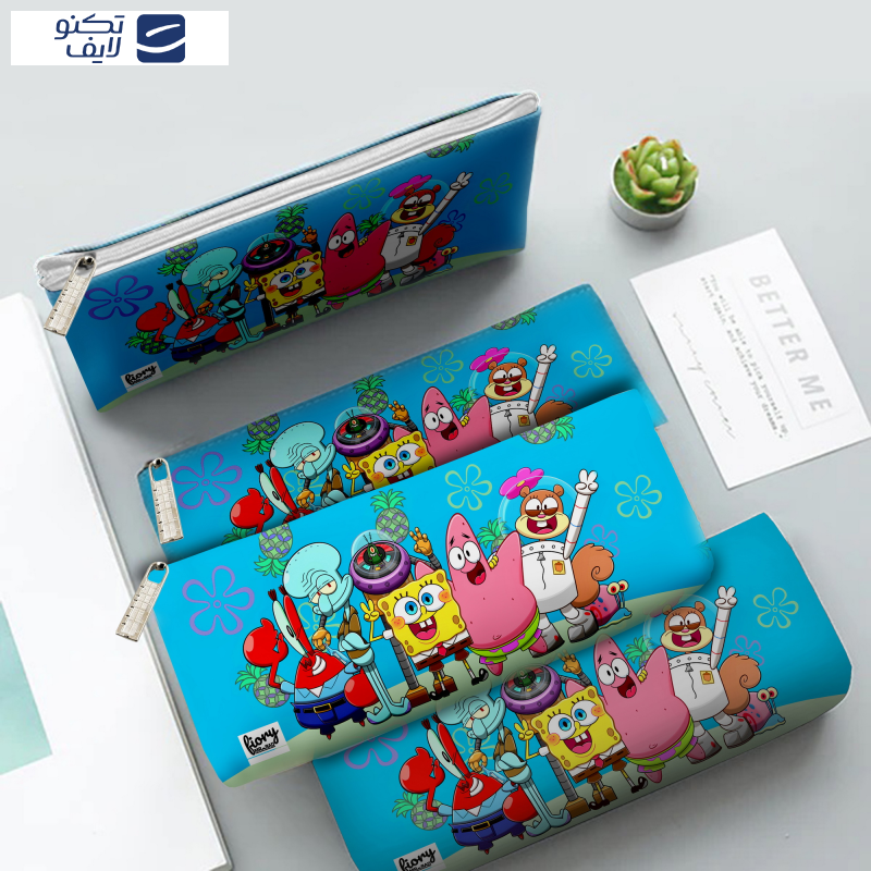 جامدادی مستر راد مدل باب اسفنجی طرح پاتریک و اختاپوس کد fiory 2033 جامدادی مستر راد مدل باب اسفنجی طرح پاتریک و اختاپوس کد fiory 2033