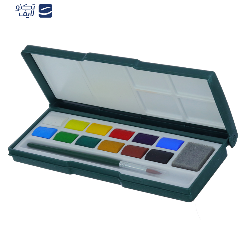 آبرنگ 12 رنگ آریا طرح رودخانه آبرنگ 12 رنگ آریا طرح رودخانه