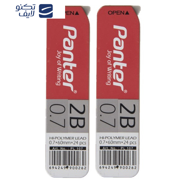 نوک مداد نوکی 0.7 میلی متری پنتر مدل PL-107 مجموعه 2 عددی نوک مداد نوکی 0.7 میلی متری پنتر مدل PL-107 مجموعه 2 عددی