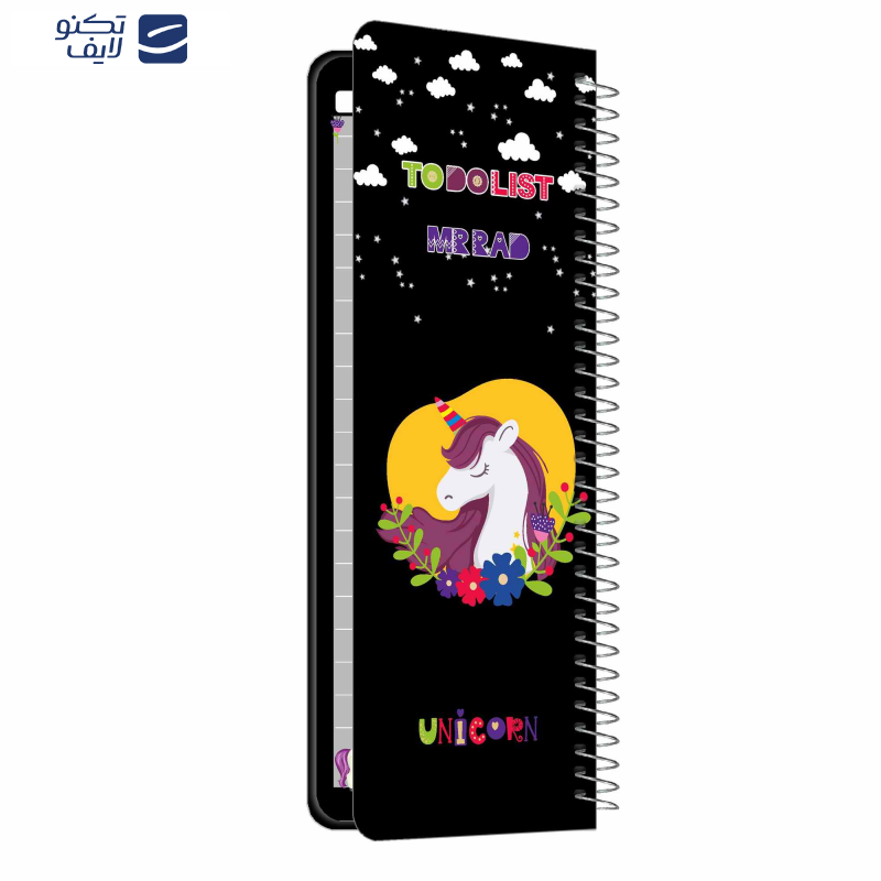 دفترچه یادداشت مستر راد مدل to do list طرح یونیکورن کد 1576 unicorn  دفترچه یادداشت مستر راد مدل to do list طرح یونیکورن کد 1576 unicorn