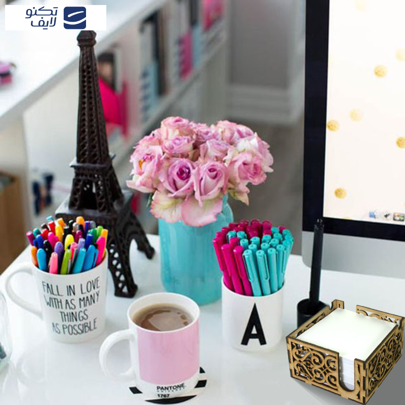 جای کاغذ یادداشت مستر راد کد 1234 به همراه کاغذ جای کاغذ یادداشت مستر راد کد 1234 به همراه کاغذ