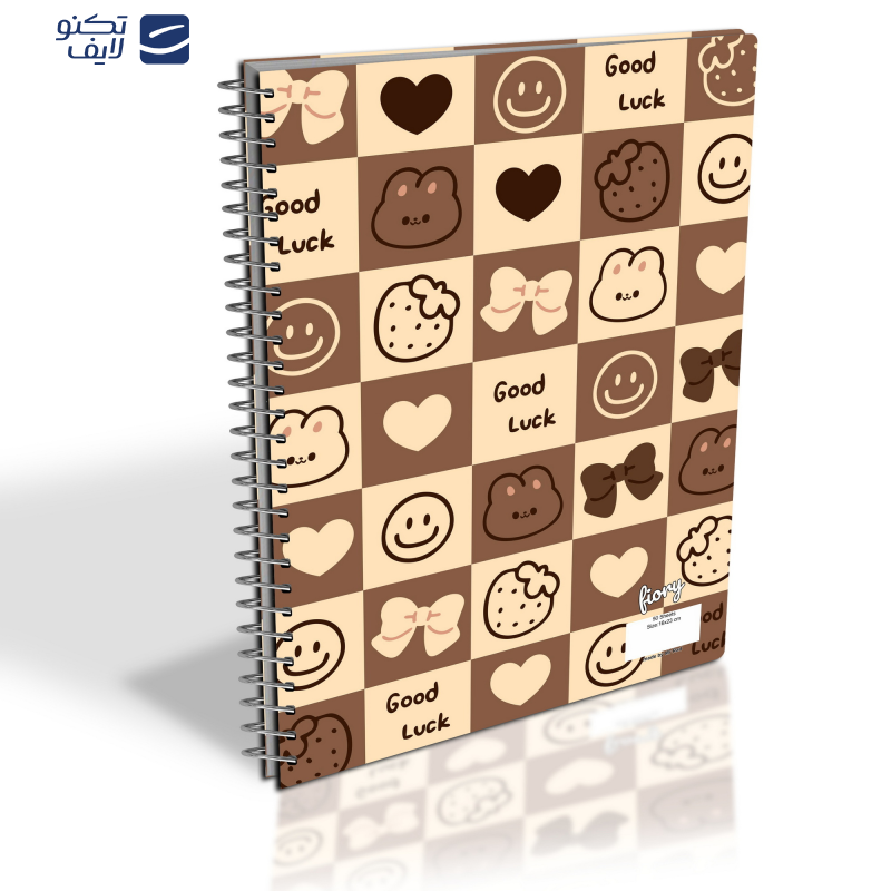 دفتر مشق 50 برگ مستر راد طرح تدی کد fiory 2596   دفتر مشق 50 برگ مستر راد طرح تدی کد fiory 2596