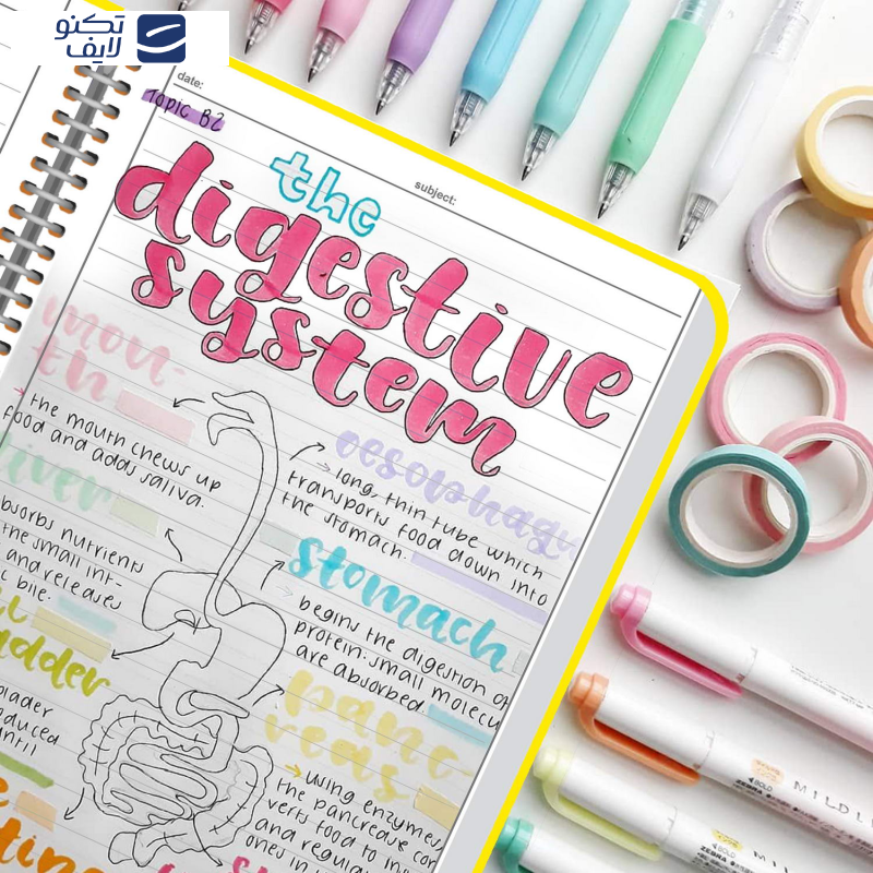 دفتر مشق مستر راد مدل ایموجی طرح خوشمزه کد 1570  دفتر مشق مستر راد مدل ایموجی طرح خوشمزه کد 1570