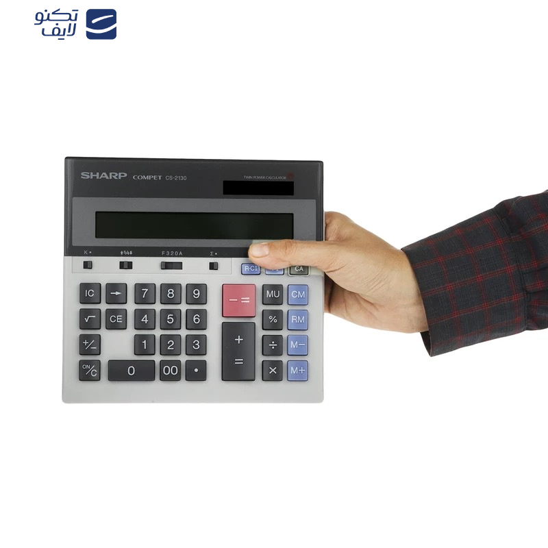 ماشین حساب شارپ مدل COMPECT CS-2130