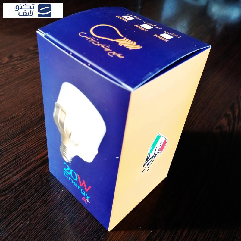 لامپ ال ای دی 20 وات زانیس مدل Z-020 پایه E27  لامپ ال ای دی 20 وات زانیس مدل Z-020 پایه E27