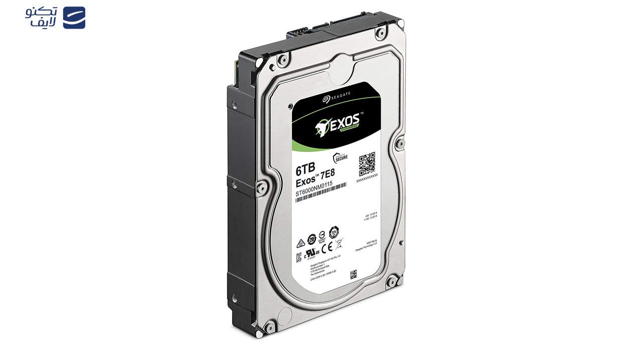 هارددیسک اینترنال سیگیت مدل Exos ST6000NM0115 ظرفیت 6 ترابایت هارددیسک اینترنال سیگیت مدل Exos ST6000NM0115 ظرفیت 6 ترابایت
