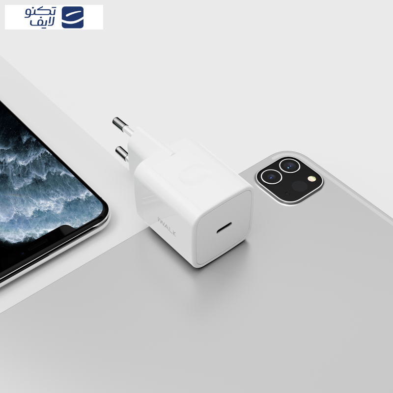 شارژر دیواری آی واک مدل Leopard 20W ADL020