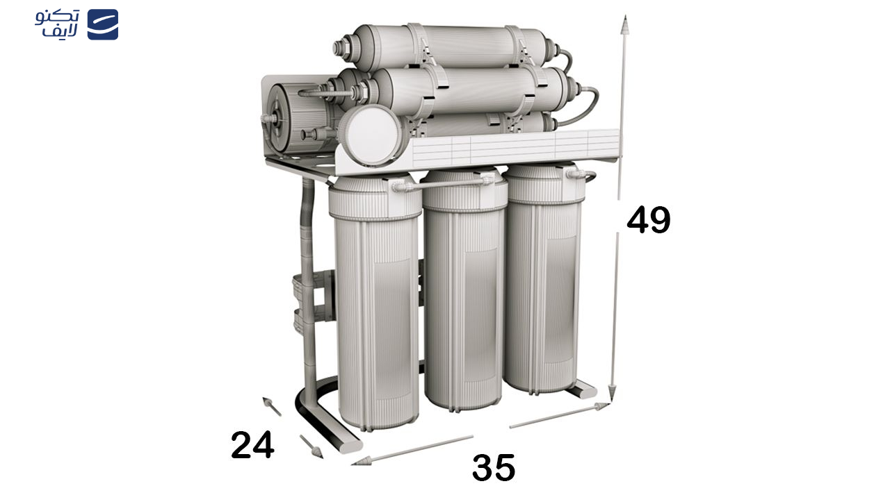 تصفیه کننده آب خانگی اس اس وی مدل SuperSpring X800 تصفیه کننده آب خانگی اس اس وی مدل SuperSpring X800