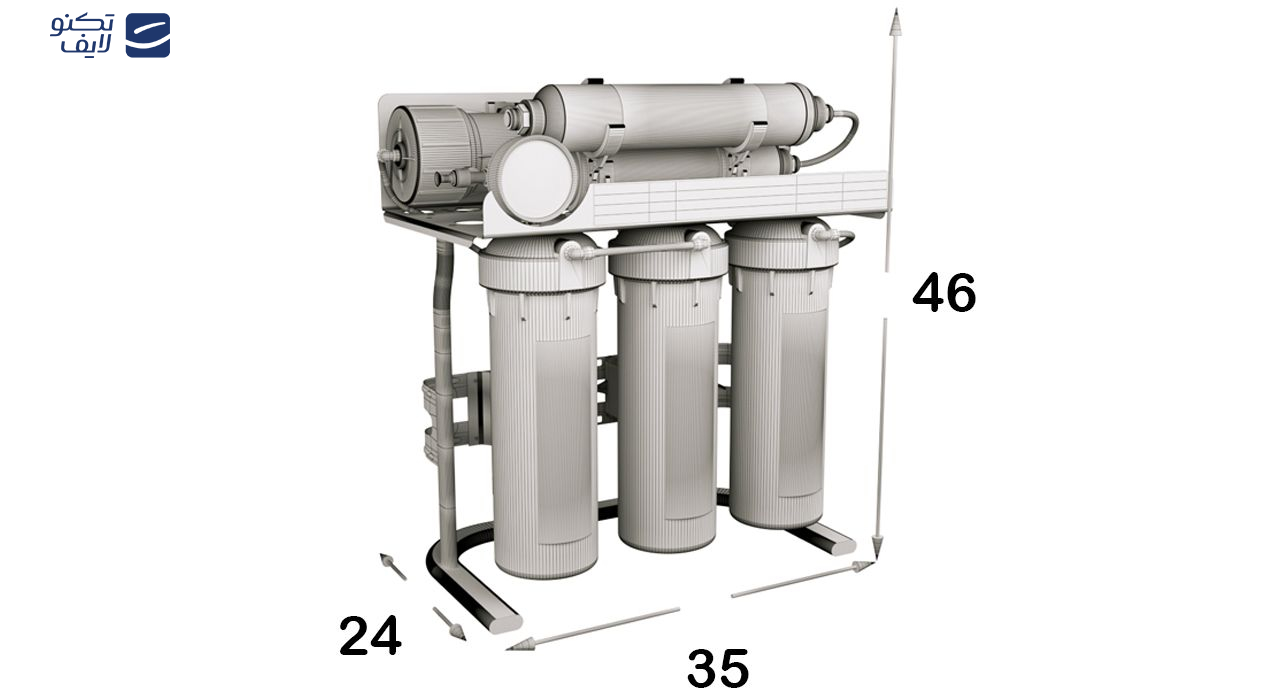 تصفیه کننده آب خانگی اس اس وی مدل UltraSpring X630 تصفیه کننده آب خانگی اس اس وی مدل UltraSpring X630