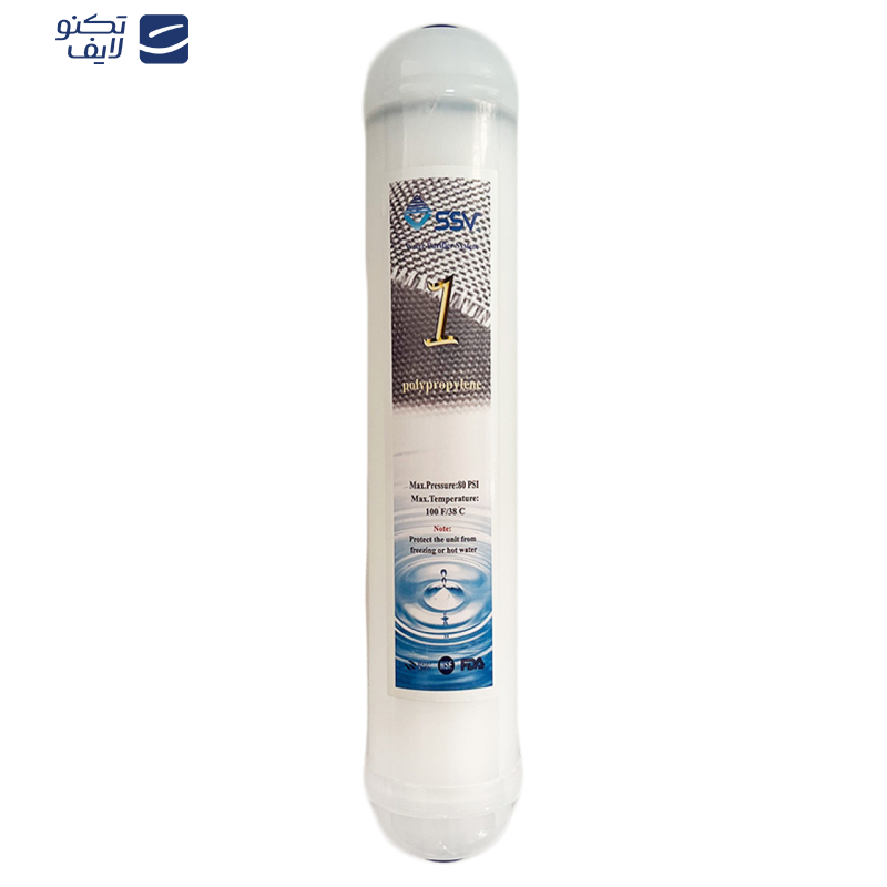 فیلتر دستگاه تصفیه آب اس اس وی مدل L630 بسته 6 عددی