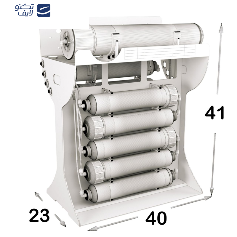 دستگاه تصفیه کننده آب اس اس وی مدل StarLine X1000 دستگاه تصفیه کننده آب اس اس وی مدل StarLine X1000