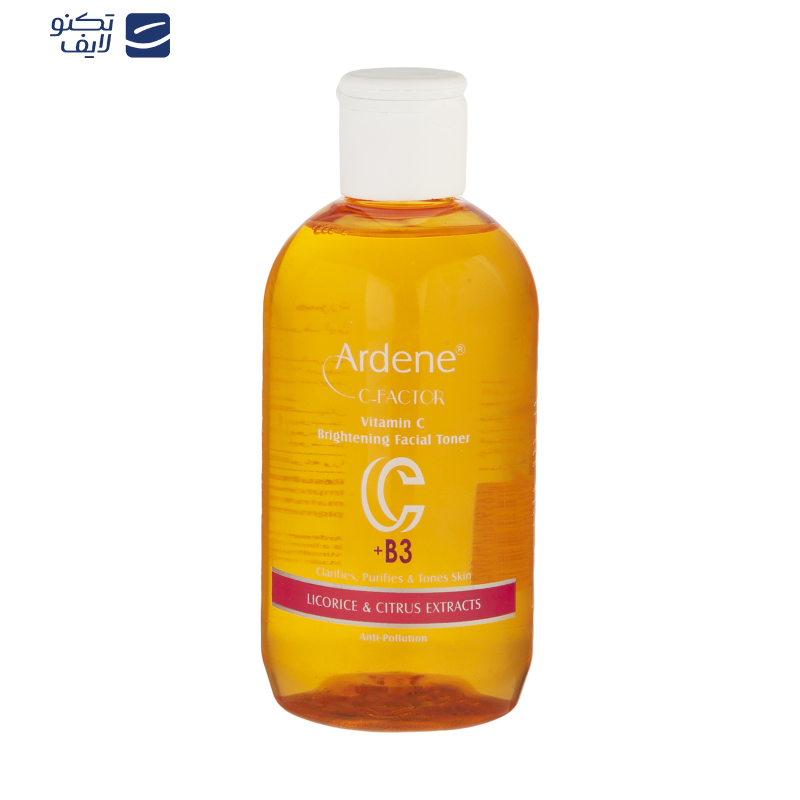 تونیک پاک کننده صورت آردن سی فکتور مدل ویتامین c مناسب انواع پوست حجم 250 میلی لیتر تونیک پاک کننده صورت آردن سی فکتور مدل ویتامین c مناسب انواع پوست حجم 250 میلی لیتر