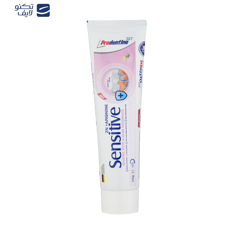 خمیر دندان پرودنتین 361 مدل Sensitive وزن 130 گرم  خمیر دندان پرودنتین 361 مدل Sensitive وزن 130 گرم