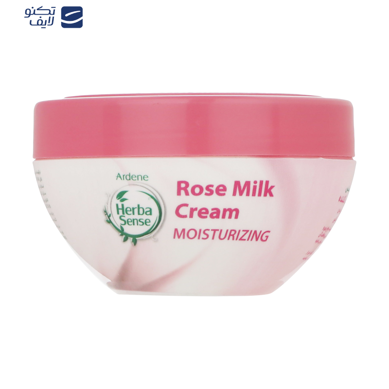 کرم مرطوب کننده آردن هرباسنس مدل British Rose & Milk وزن 150 گرم کرم مرطوب کننده آردن هرباسنس مدل British Rose & Milk وزن 150 گرم