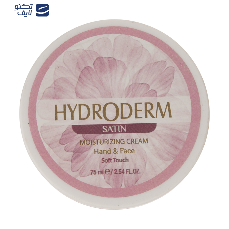 کرم مرطوب کننده هیدرودرم مدل Satin حجم 75 میلی لیتر کرم مرطوب کننده هیدرودرم مدل Satin حجم 75 میلی لیتر