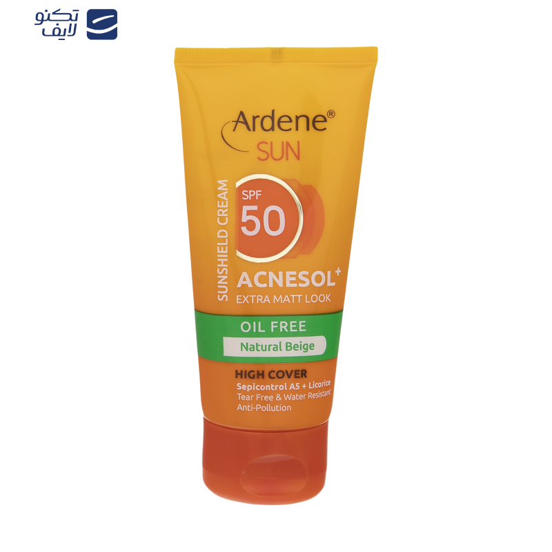 کرم ضد آفتاب آردن سان مدل Natural Beige وزن 50 گرم
