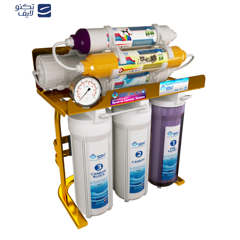 دستگاه تصفیه کننده آب اس اس وی مدل MaxGold X700 دستگاه تصفیه کننده آب اس اس وی مدل MaxGold X700