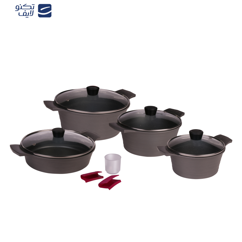 سرویس پخت و پز 11 پارچه تکنو مدل ونوس سرویس پخت و پز 11 پارچه تکنو مدل ونوس