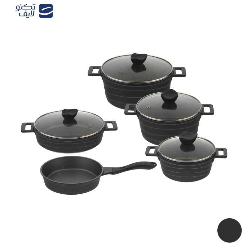 سرویس پخت و پز 9 پارچه تکنو مدل اورس سرویس پخت و پز 9 پارچه تکنو مدل اورس