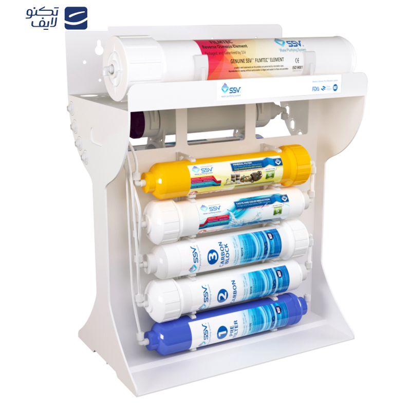 دستگاه تصفیه کننده آب اس اس وی مدل StarLine 2W X900 3F به همراه فیلتر تصفیه آب بسته 3 عددی و شیر آب دستگاه تصفیه کننده آب اس اس وی مدل StarLine 2W X900 3F به همراه فیلتر تصفیه آب بسته 3 عددی و شیر آب