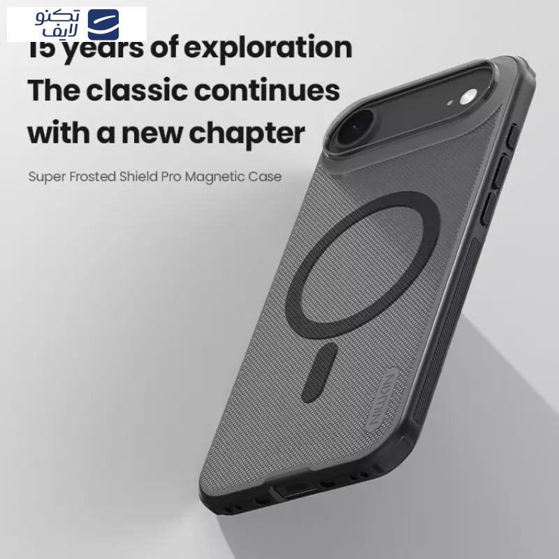 کاور نیلکین مدل Super Frosted Shield Pro Magnetic MagSafe مناسب برای گوشی موبایل اپل iPhone 17 Air   کاور نیلکین مدل Super Frosted Shield Pro Magnetic MagSafe مناسب برای گوشی موبایل اپل iPhone 17 Air