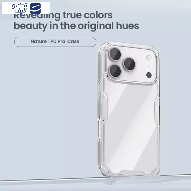 کاور نیلکین مدل Nature TPU Pro مناسب برای گوشی موبایل اپل iPhone 17 Pro Max کاور نیلکین مدل Nature TPU Pro مناسب برای گوشی موبایل اپل iPhone 17 Pro Max