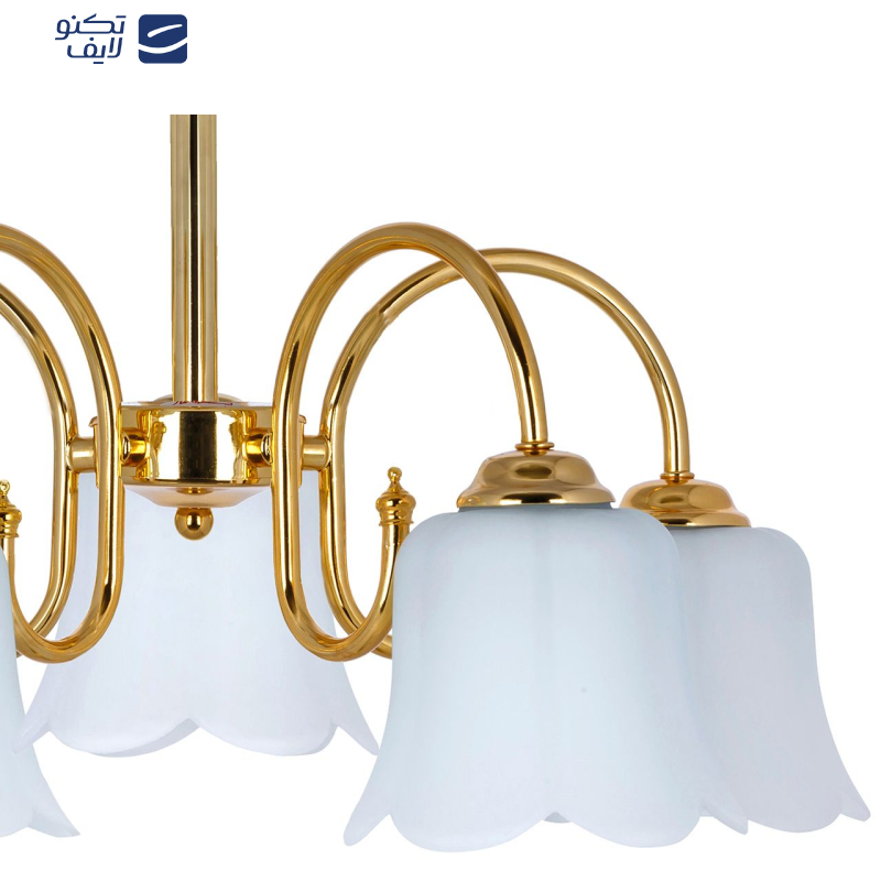 لوستر 5 شعله چشمه نور کد 809.5