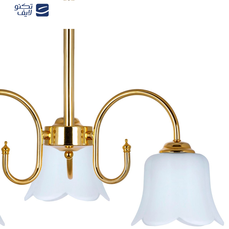 لوستر 3 شعله چشمه نور کد 809.3 لوستر 3 شعله چشمه نور کد 809.3