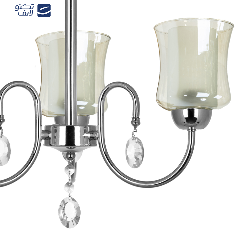 لوستر 3 شعله چشمه نور کد A811/3  لوستر 3 شعله چشمه نور کد A811/3