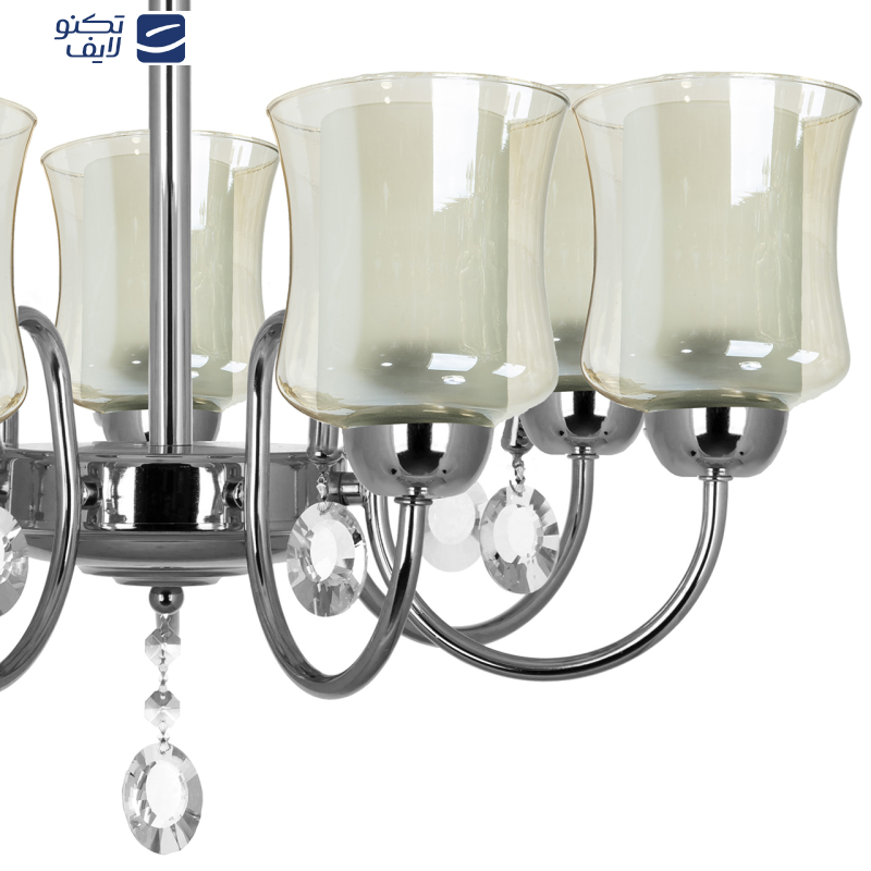 لوستر 7 شعله چشمه نور کد A811/7  لوستر 7 شعله چشمه نور کد A811/7