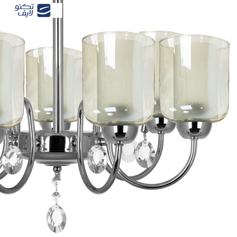 لوستر 7 شعله چشمه نور کد A812/7  لوستر 7 شعله چشمه نور کد A812/7