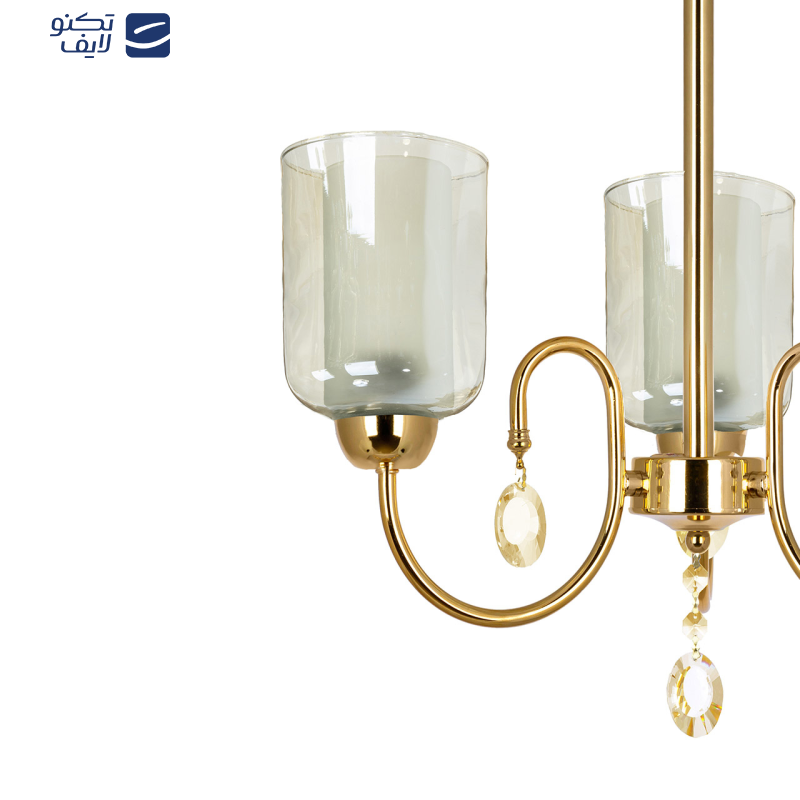 لوستر آویز سه شعله چشمه نور کد AB812/3 لوستر آویز سه شعله چشمه نور کد AB812/3