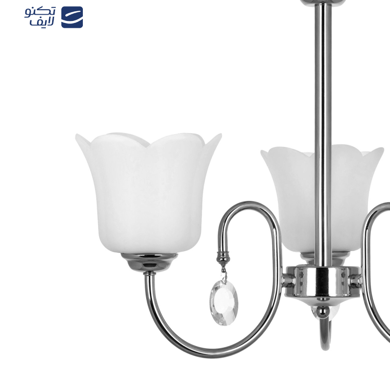 لوستر سه شعله چشمه نور کد AB856/3   لوستر سه شعله چشمه نور کد AB856/3