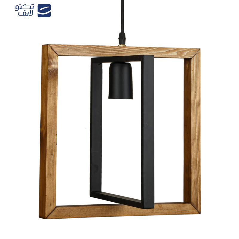  لوستر آویز تک شعله چشمه نور کد 2216