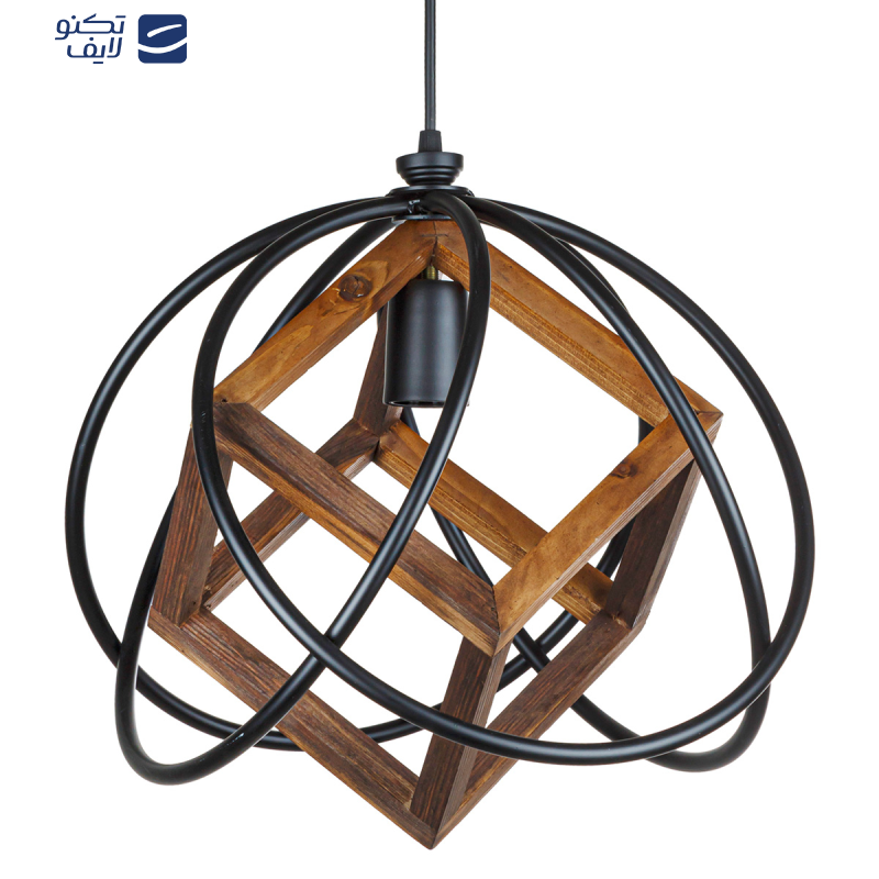  لوستر آویز تک شعله چشمه نور کد 2218