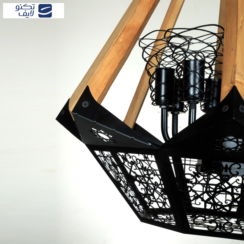 لوستر هشت شعله چشمه نور کد 2230/8BK