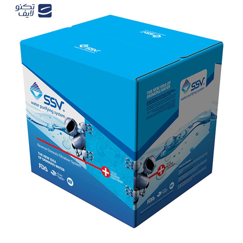 دستگاه تصفیه آب اس اس وی مدل PureLine 2W X1000