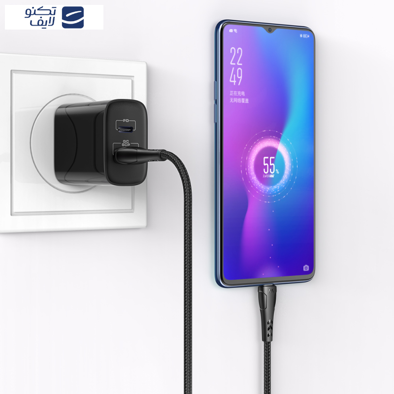 کابل تبدیل USB به microUSB مک دودو مدل CA-7450 طول 0.2 متر کابل تبدیل USB به microUSB مک دودو مدل CA-7450 طول 0.2 متر