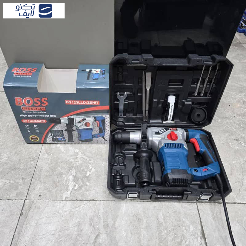 دریل بتن کن سه نظام چهار شیار 7 کیلویی باس مدل BS-ZENIT 7K دریل بتن کن سه نظام چهار شیار 7 کیلویی باس مدل BS-ZENIT 7K