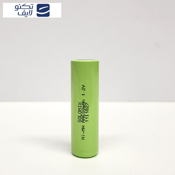 باتری قلمی قابل شارژ سولونیکس مدل  صنعتی 600mAh سرتخت بسته 4 عددی  باتری قلمی قابل شارژ سولونیکس مدل  صنعتی 600mAh سرتخت بسته 4 عددی