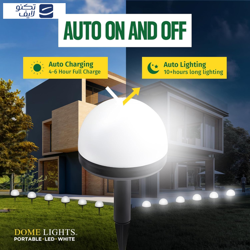 چراغهای پارکی خورشیدی سولونیکس مدل BellHowell مجموعه 20 عددی چراغهای پارکی خورشیدی سولونیکس مدل BellHowell مجموعه 20 عددی